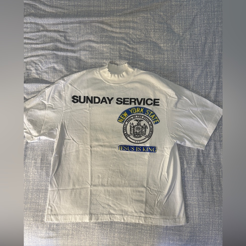 Yeezy / LA Apparel: Jesus is King NYC Sunday Service tshirt